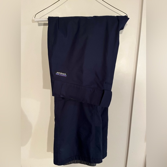 Patagonia Snowbelle insulated snow pants - size L, Navy - Picture 6 of 6
